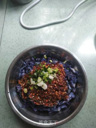 凉拌紫甘蓝的做法步骤：8