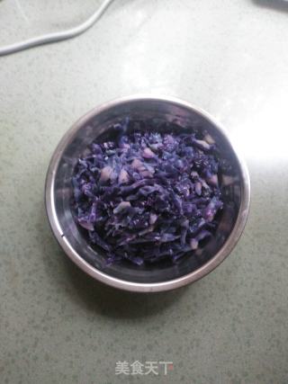 凉拌紫甘蓝的做法步骤：7
