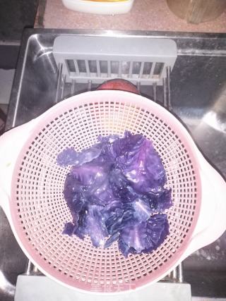凉拌紫甘蓝的做法步骤：6