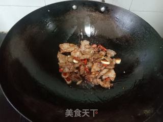 大葱炒五花肉的做法步骤：5