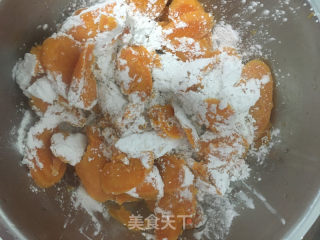 滨海美食～山芋团子的做法步骤：3