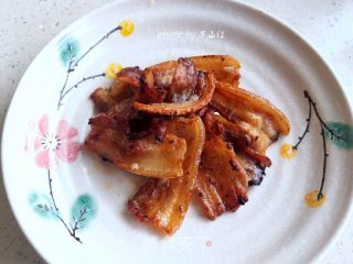 香煎五花肉的做法步骤：8
