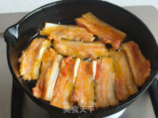 香煎五花肉的做法步骤：4