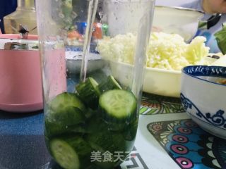 青瓜汁的做法步骤：1