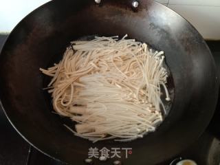 千张烧金针菇的做法步骤：2