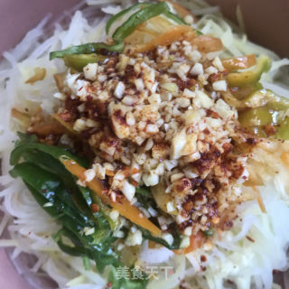 油泼土豆丝的做法步骤：7