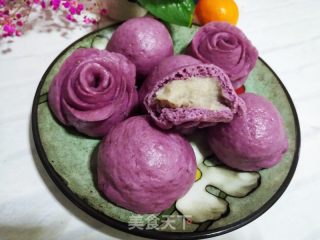 紫薯芋泥包的做法步骤：11