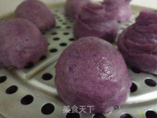 紫薯芋泥包的做法步骤：8