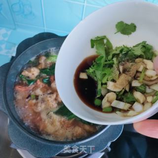 菠菜酥肉汤的做法步骤：15