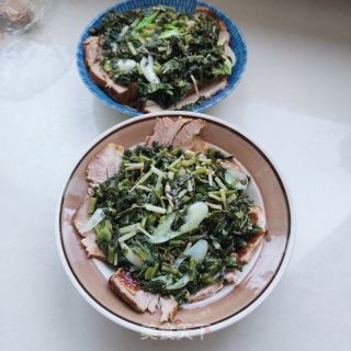 五花肉雪里蕻扣肉的做法步骤：16