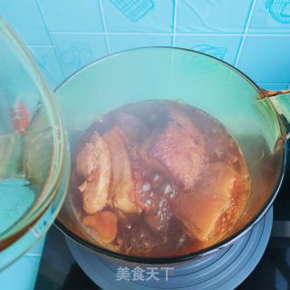 五花肉雪里蕻扣肉的做法步骤：9