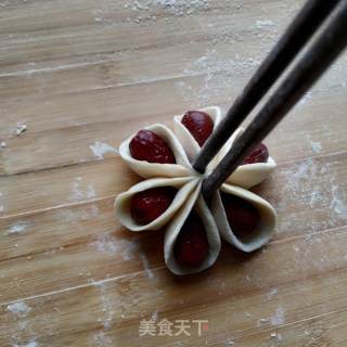 枣花馒头的做法步骤：23