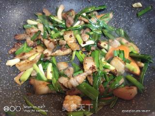 五花肉烧豆腐的做法步骤：4