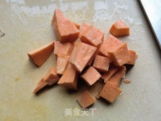 松子红薯豆浆的做法步骤：2