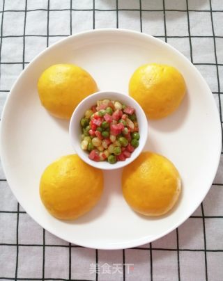 什锦南瓜小窝头（聚宝盆）的做法步骤：12