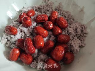 紫米面粘糕的做法步骤：5