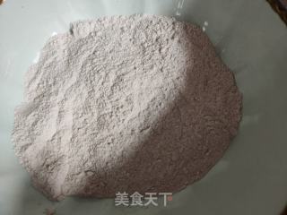 紫米面粘糕的做法步骤：1