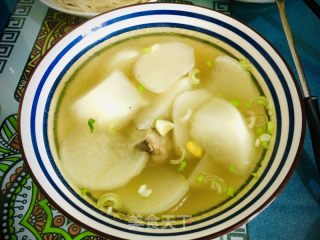 骨头汤煨萝卜的做法步骤：5