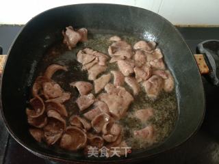 姜葱溜牛肝的做法步骤：8