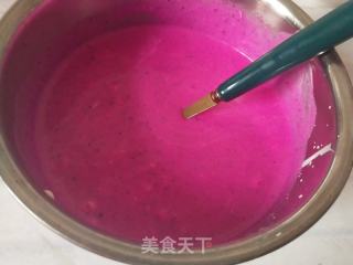 火龙果酸奶慕斯蛋糕的做法步骤：9