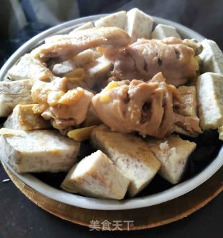 芋头蒸鸡腿的做法步骤：11