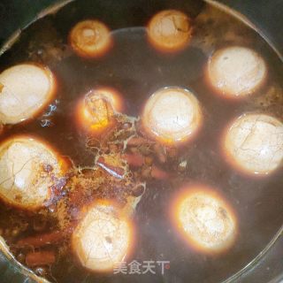 五香卤鸡蛋的做法步骤：7