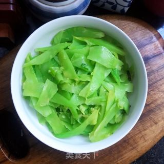 鸡枞油炒笋片的做法步骤：7