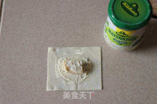 蛋黄酱香蕉“糖果”的做法步骤：4