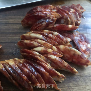 清蒸四川腊肠的做法步骤：2