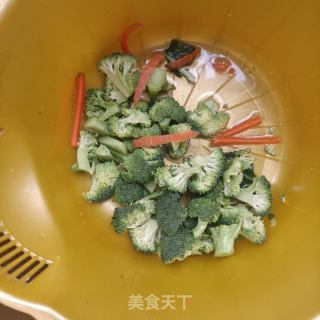 海参如意虾的做法步骤：2