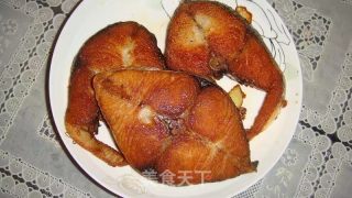 香煎马鲛鱼的做法步骤：3