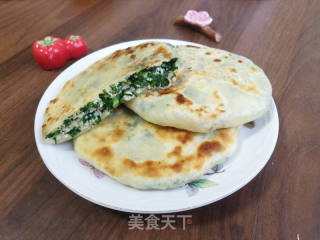 芥菜豆腐馅饼的做法步骤：15