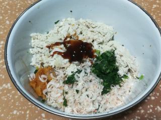 芥菜豆腐馅饼的做法步骤：5