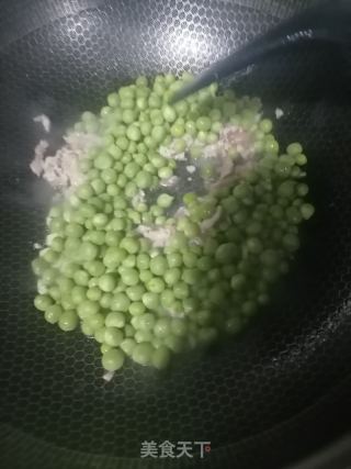 肉末豌豆的做法步骤：4