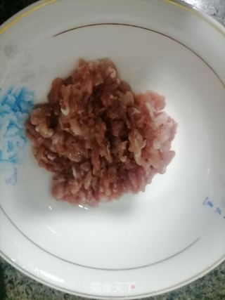 肉末豌豆的做法步骤：2