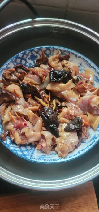 蒸滑鸡的做法步骤：6