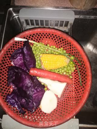 五彩缤纷的做法步骤：2