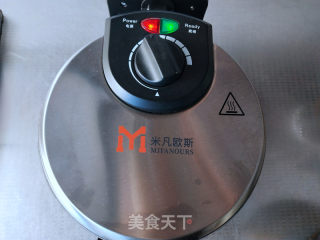 橙香华夫饼的做法步骤：9