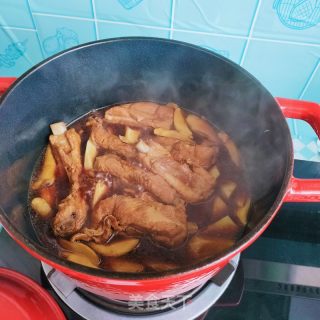 杏鲍菇烧排骨的做法步骤：15