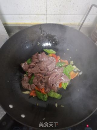 爆炒腰花的做法步骤：10