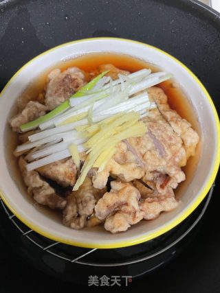 蒸酥肉扣碗的做法步骤：2