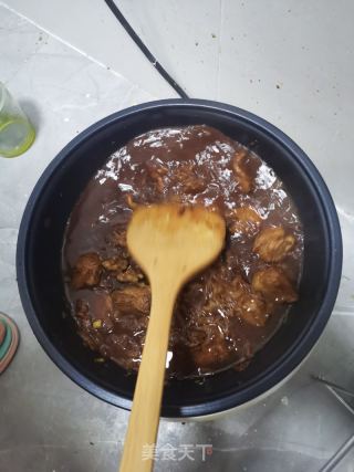 东北硬菜，巴巴地的排骨炖酸菜的做法步骤：7