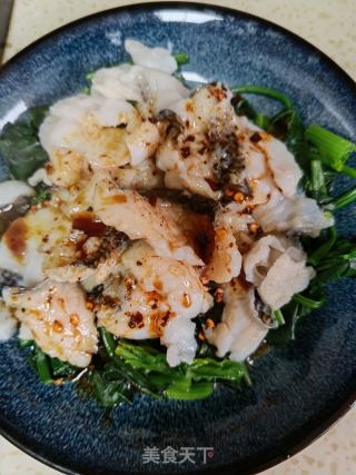 酸辣菠菜鱼片的做法步骤：6