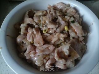 水煮滑肉片的做法步骤：16