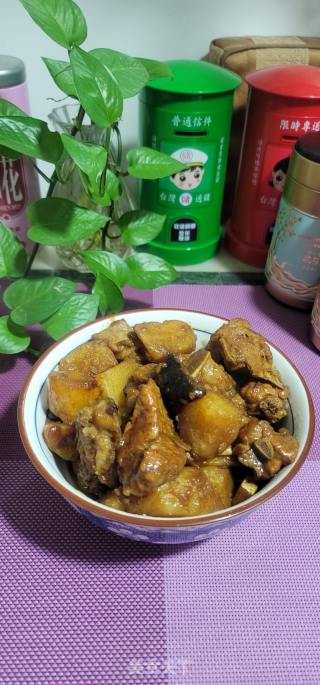 土豆香菇烧排骨的做法步骤：11
