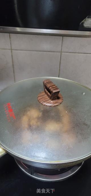 土豆香菇烧排骨的做法步骤：7