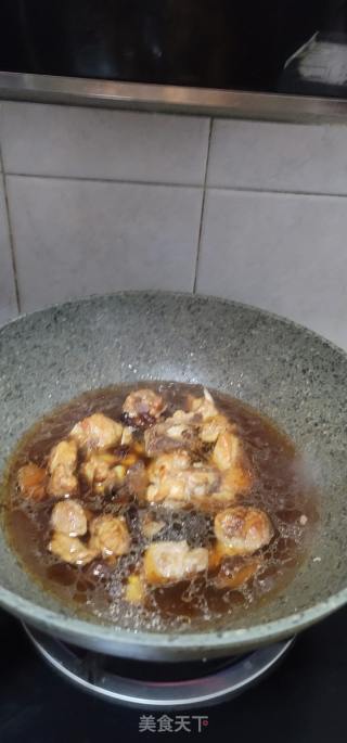 土豆香菇烧排骨的做法步骤：6