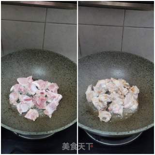 土豆香菇烧排骨的做法步骤：2