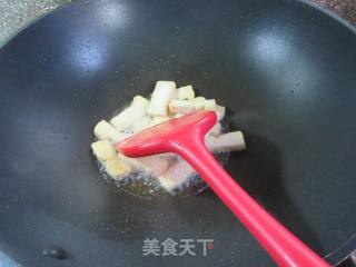 豆腐炒黄心菜的做法步骤：5