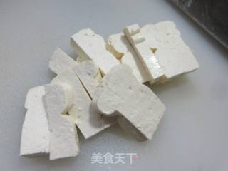 豆腐炒黄心菜的做法步骤：4